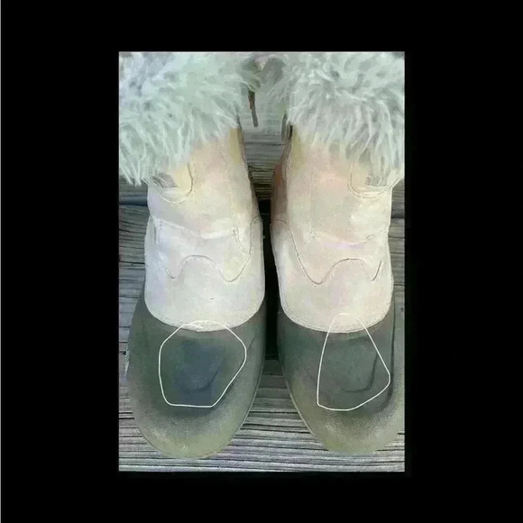 The north face winter pink suede Shirling lined boot size 7 - Picture 8 of 8